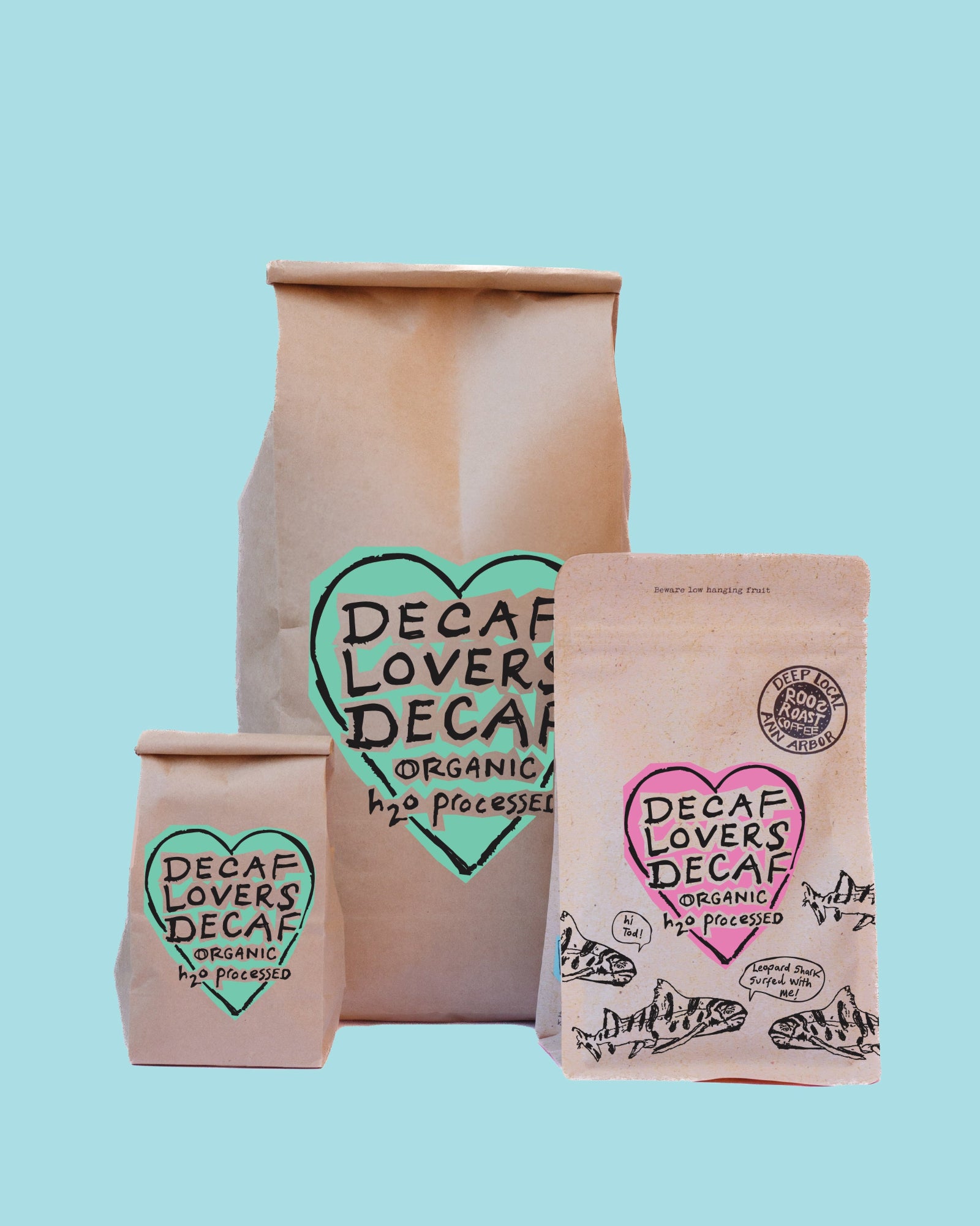 decaf lovers decaf three sizes roosroast coffee