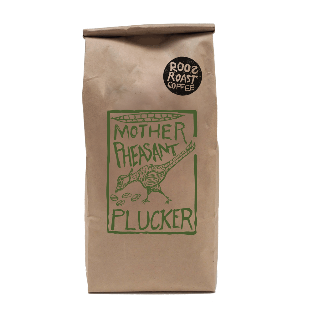 Mother Pheasant Plucker coffee bag