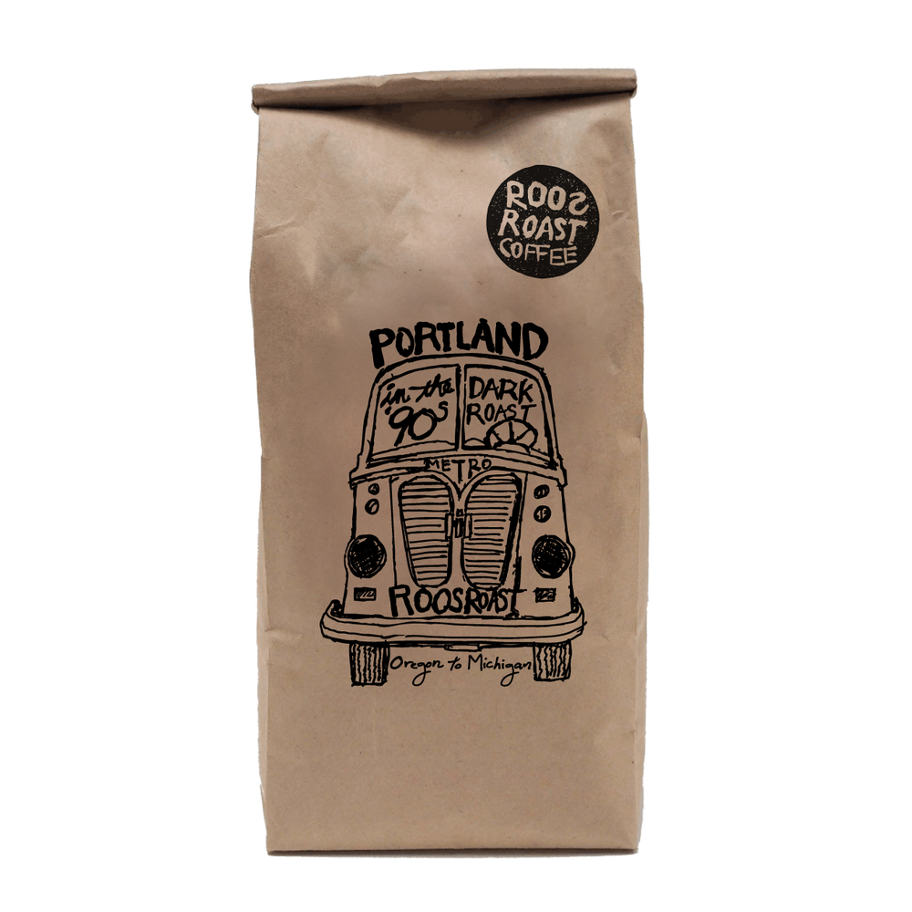 Portland in the 90s coffee bag