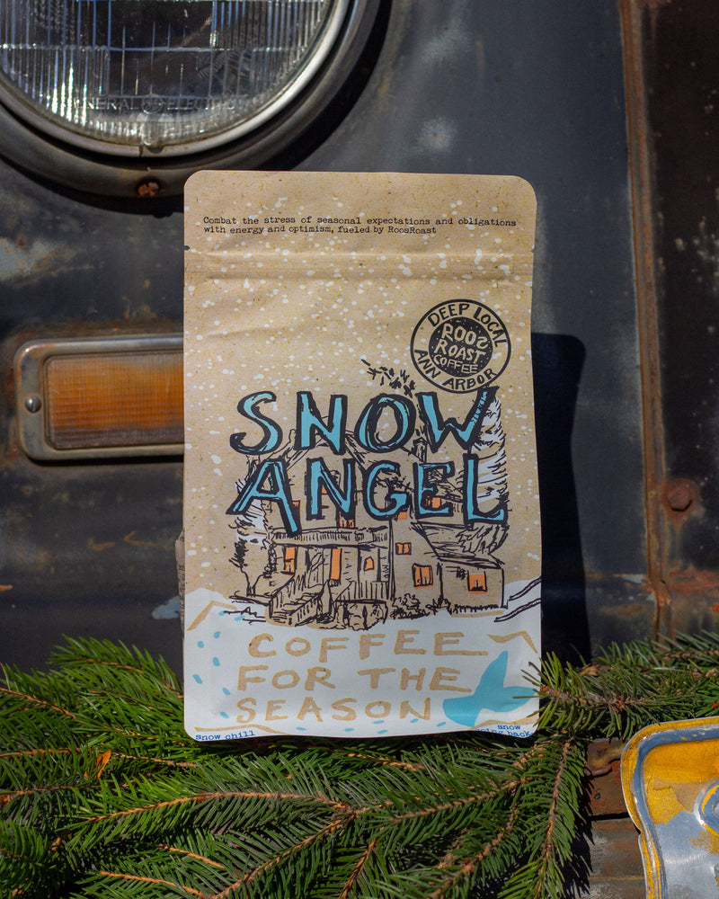 snow angel coffee in a bag holiday blend